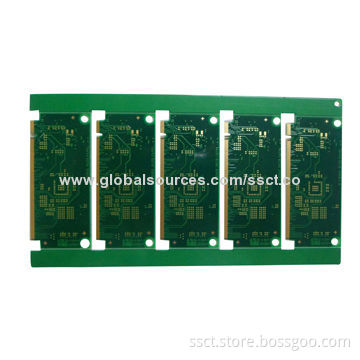 2+6+2 Stack-up Impedance HDI PCB with 0.2mm Minimum Via Diameter